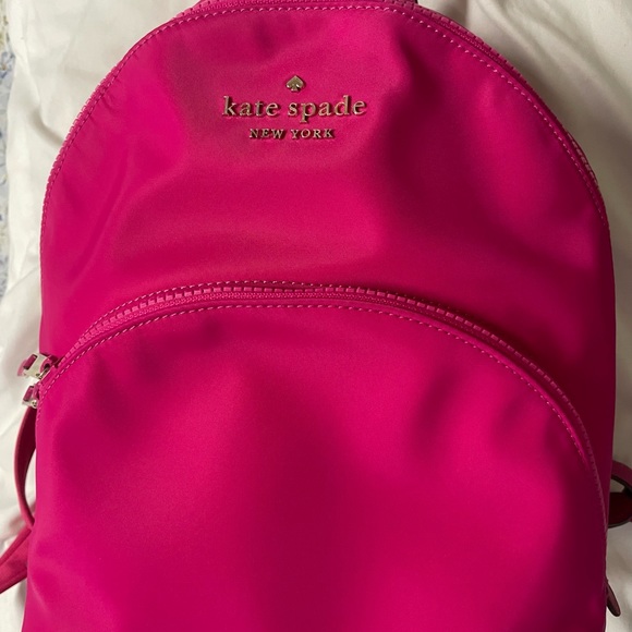 SOLD Kate Spade Nylon backpack in Pretty pink (fuschia)